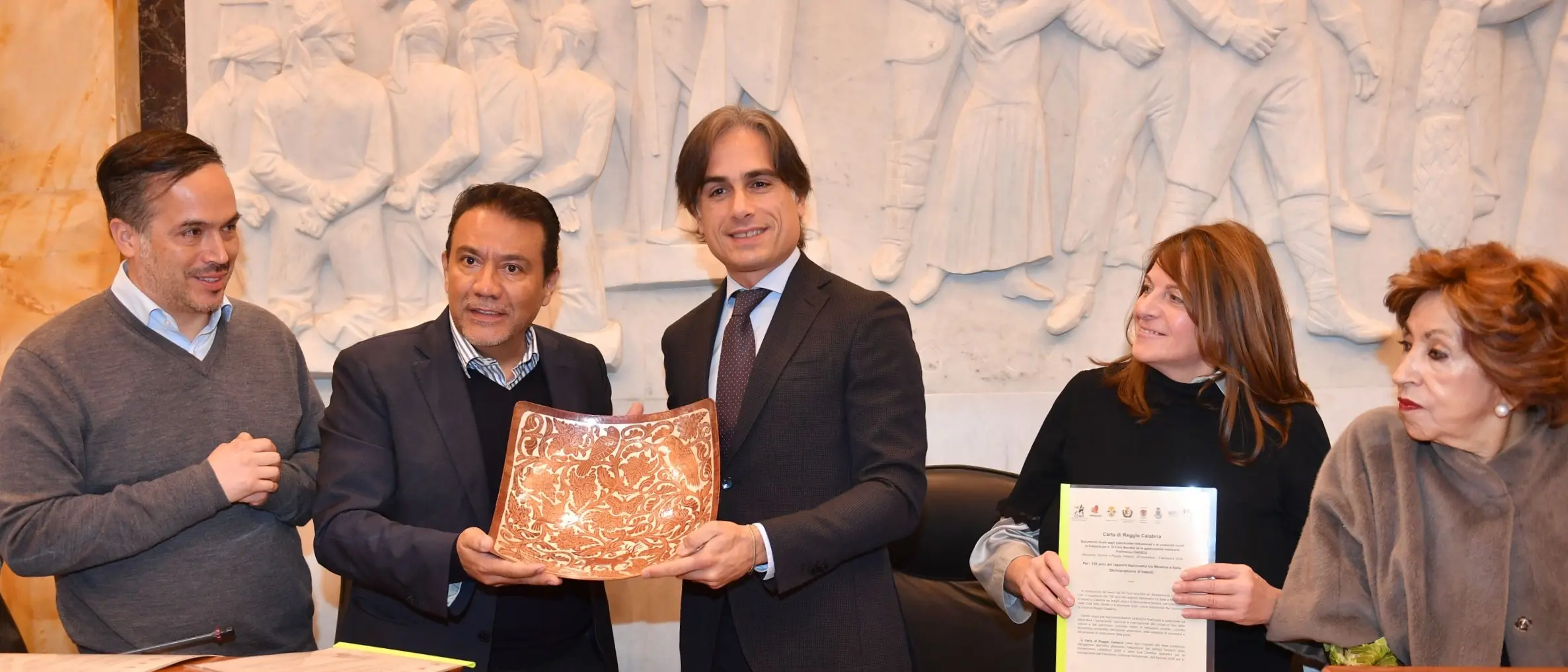 Falcomatà: «La Carta di Reggio Calabria diventa riferimento internazionale per la salvaguardia del patrimonio gastronomico»\n