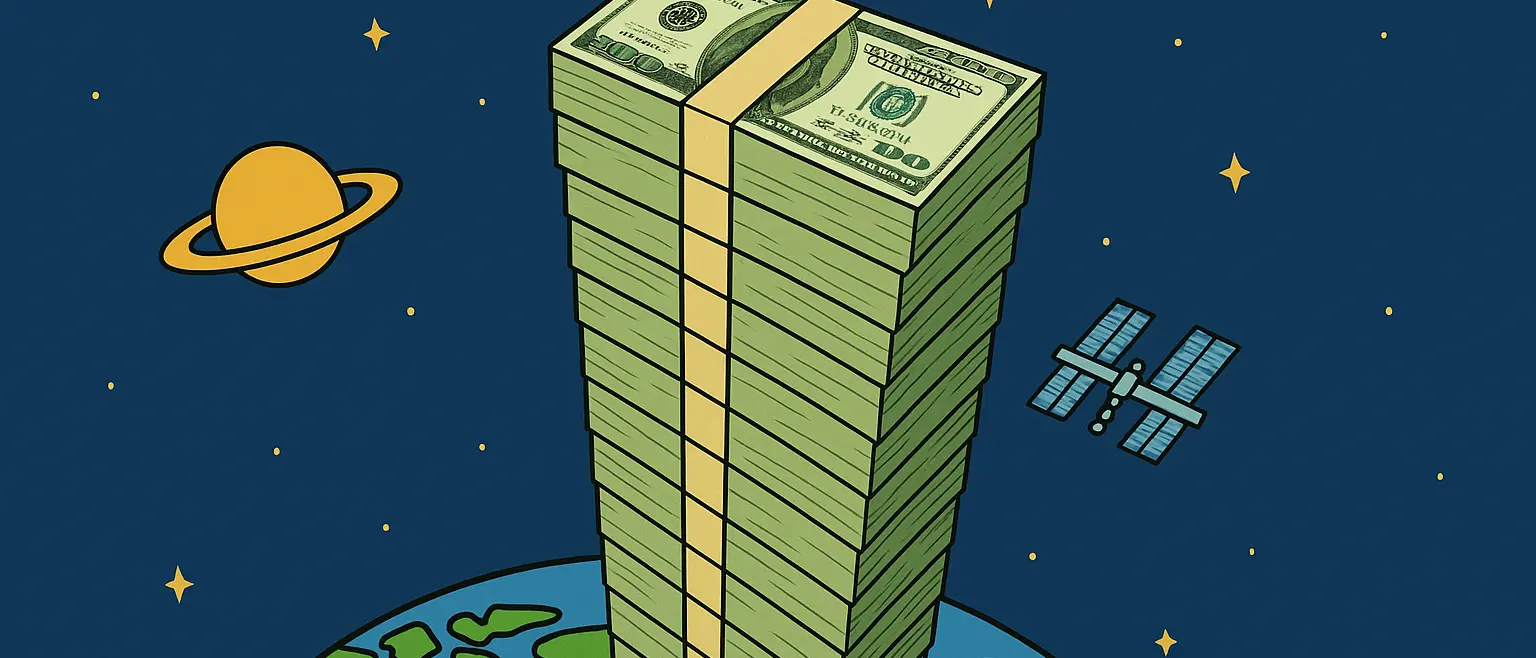 A Musk un bonus da mille miliardi di dollari: abbiamo chiesto a ChatGpt quanto spazio occuperebbero in banconote da 100\n