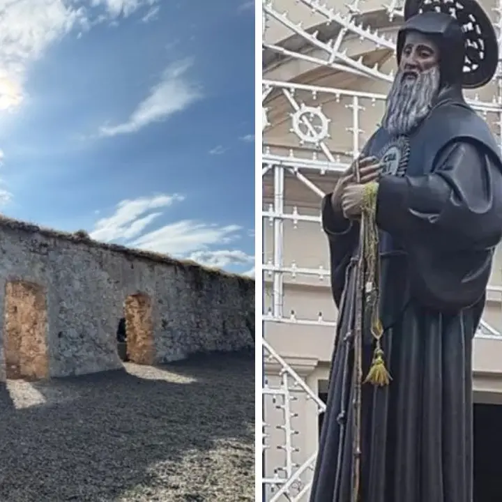 I resti dell’antico convento di San Francesco strappati all’oblio: nelle campagne tra Potenzoni e San Costantino un bassorilievo ne ricorderà la storia\n