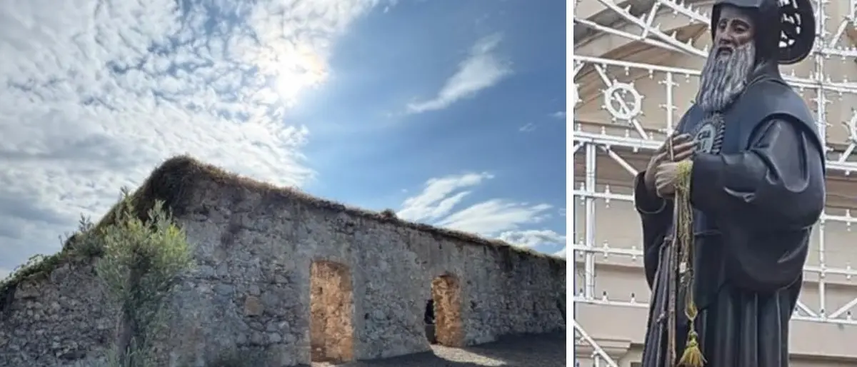 I resti dell’antico convento di San Francesco strappati all’oblio: nelle campagne tra Potenzoni e San Costantino un bassorilievo ne ricorderà la storia\n