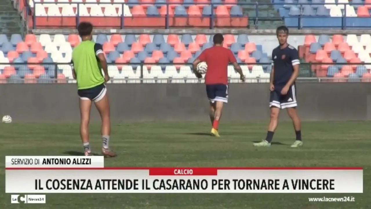 Il Cosenza attende il Casarano per tornare a vincere
