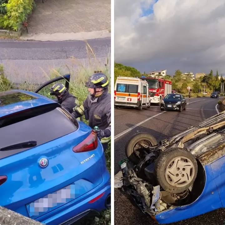 Incidente all’alba sulla Tangenziale Ovest di Catanzaro: due persone ferite\n