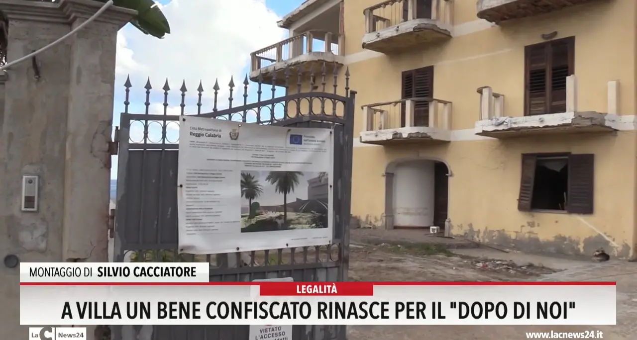 A Villa un bene confiscato rinasce per il \"Dopo di noi\"