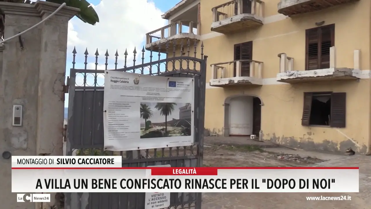 A Villa un bene confiscato rinasce per il \"Dopo di noi\"