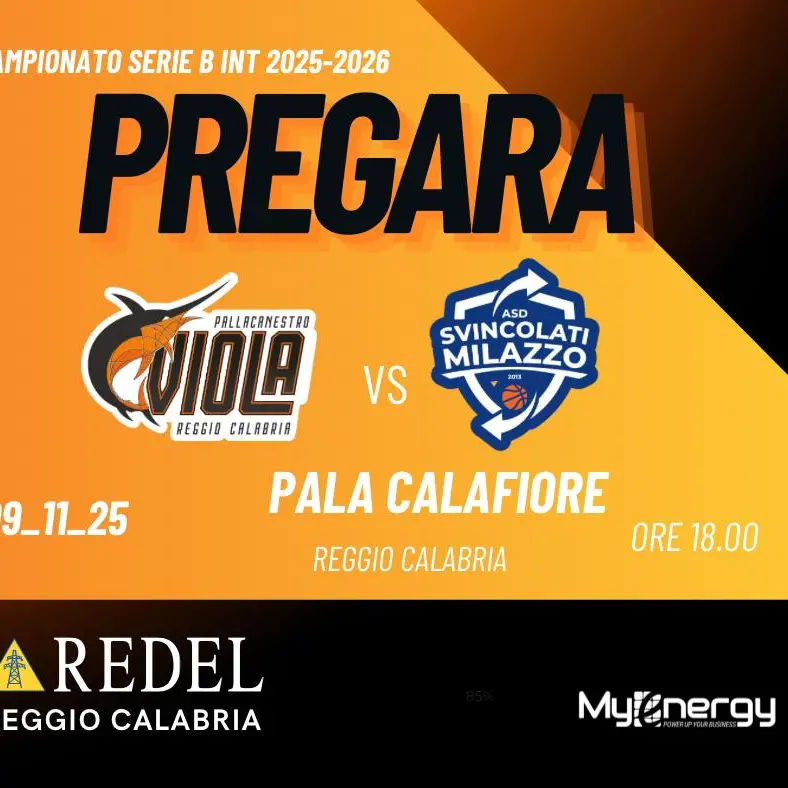 La Redel Reggio Calabria torna al PalaCalafiore: domenica sfida agli Svincolati Milazzo\n