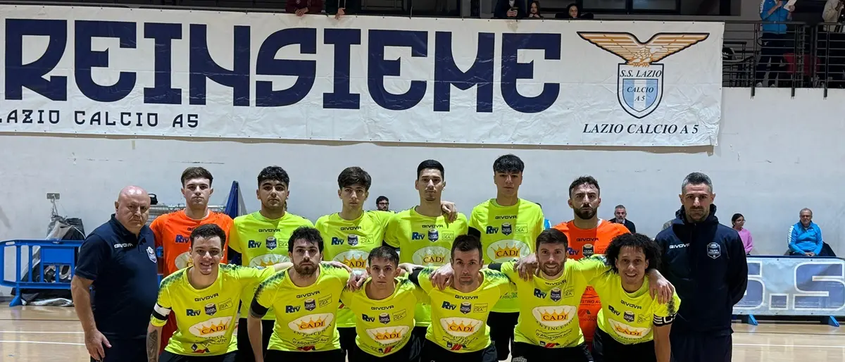 In memoria di Enzo Iaria, non basta il cuore:\u00A0la Cadi Antincendi Futura sconfitta dalla Lazio