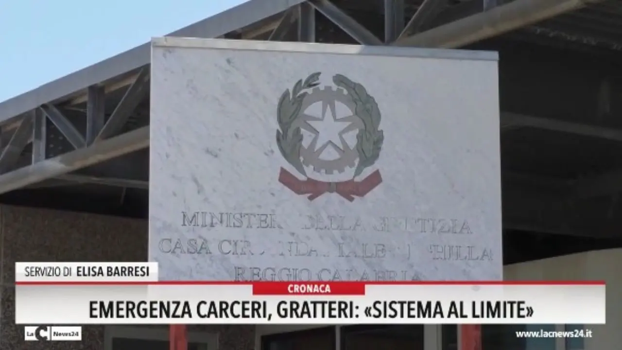 Emergenza Carceri, Gratteri: «Sistema al limite»