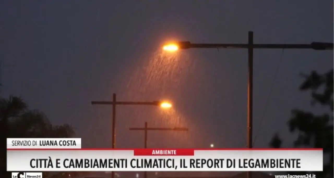 Città e cambiamenti climatici, il report di Legambiente