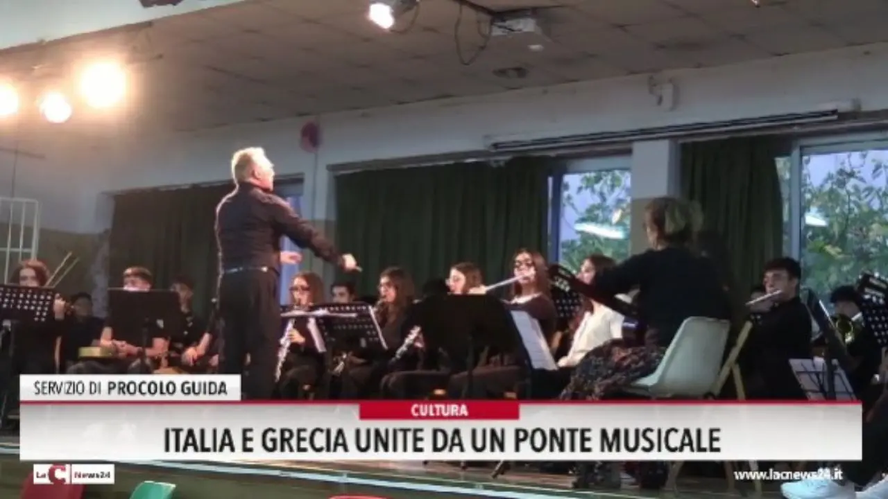 Italia e Grecia unite da un ponte musicale