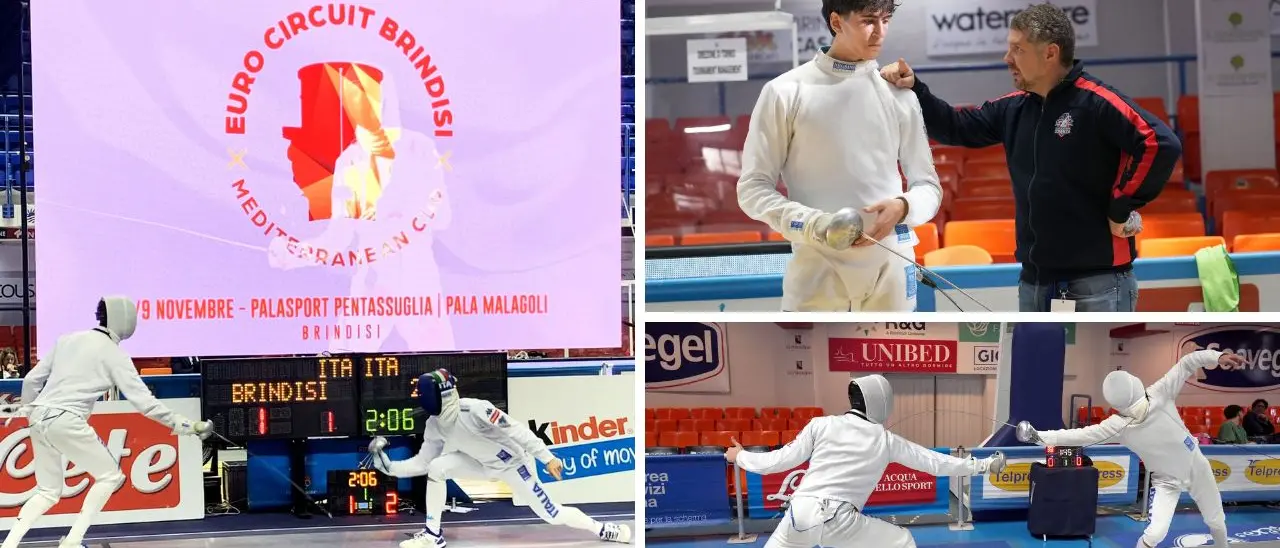 Scherma, il calabrese Francesco Dodaro settimo nella tappa del Circuito Europeo Under 23\u00A0a Brindisi