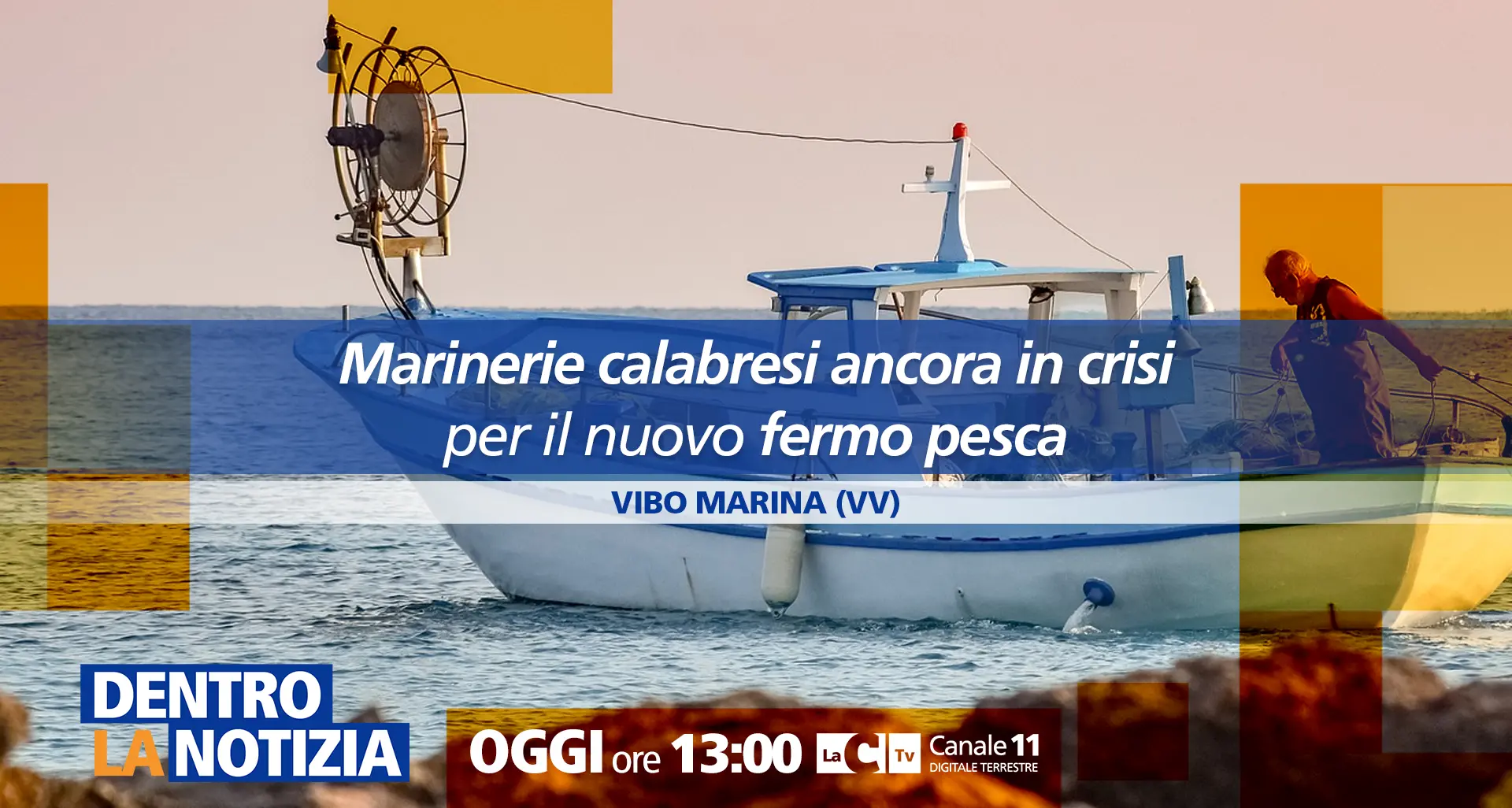 La marineria calabrese in difficoltà per il fermo imposto dall’Ue: le voci dei pescatori a Dentro la Notizia\n