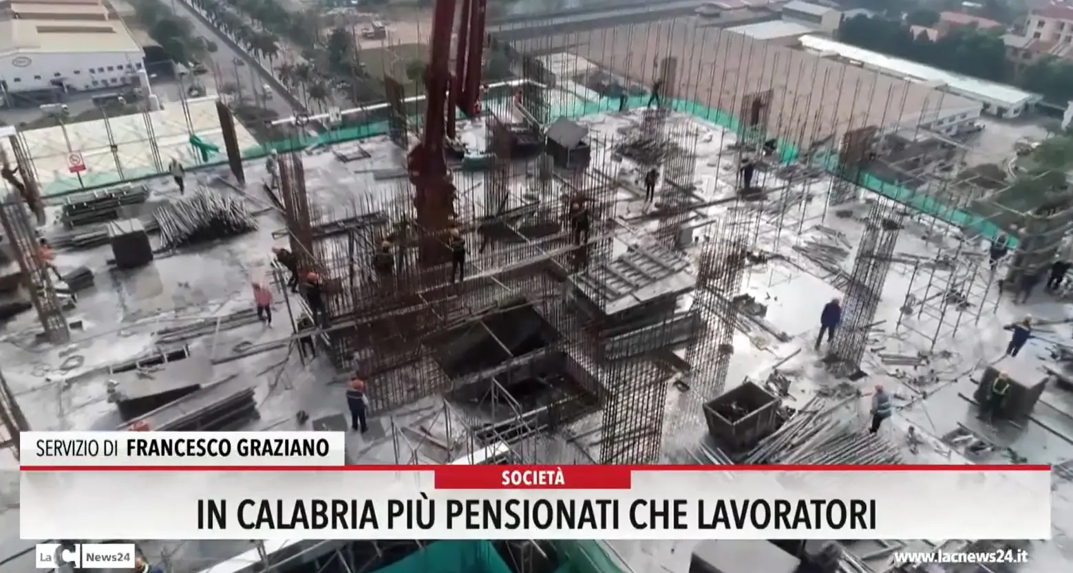 In Calabria più pensionati che lavoratori