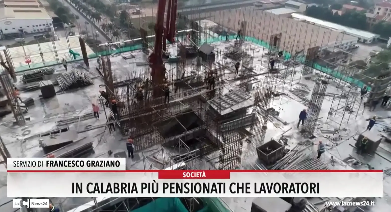 In Calabria più pensionati che lavoratori