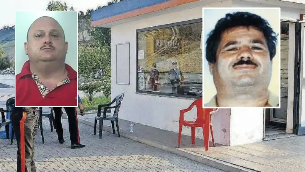 <p>Il luogo dell'omicidio Patania. Nei riquadri, a sinistra Salvatore Tripodi, a destra Fortunato Patania </p>\\n