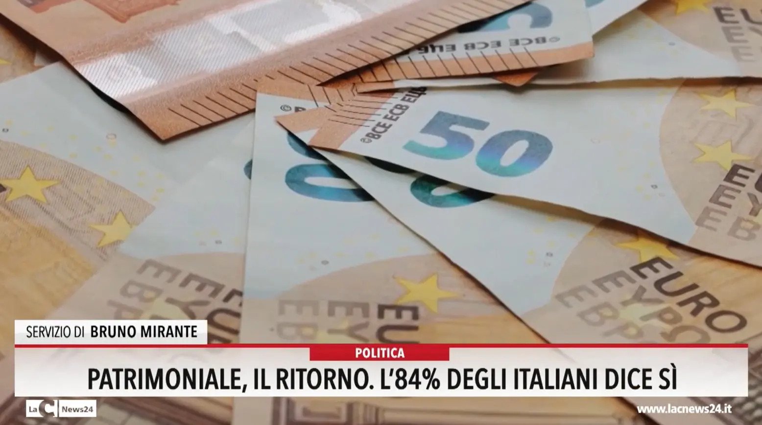 Patrimoniale, il grande ritorno. L'84% degli italiani dice sì