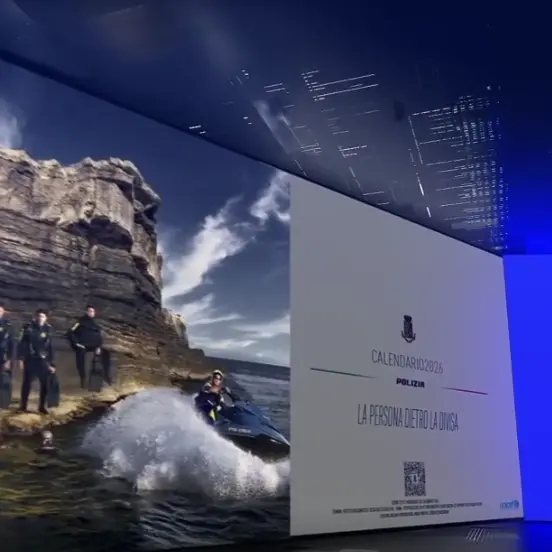 La Polizia di Stato presenta il calendario 2026 alle Terme di Diocleziano: un racconto di umanità dietro la divisa\n