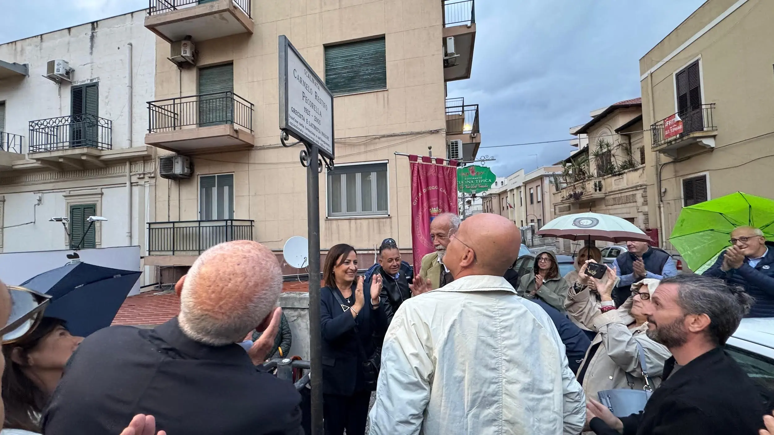 Reggio,\u00A0una scalinata intitolata a Carmelo Restifo Pecorella\n