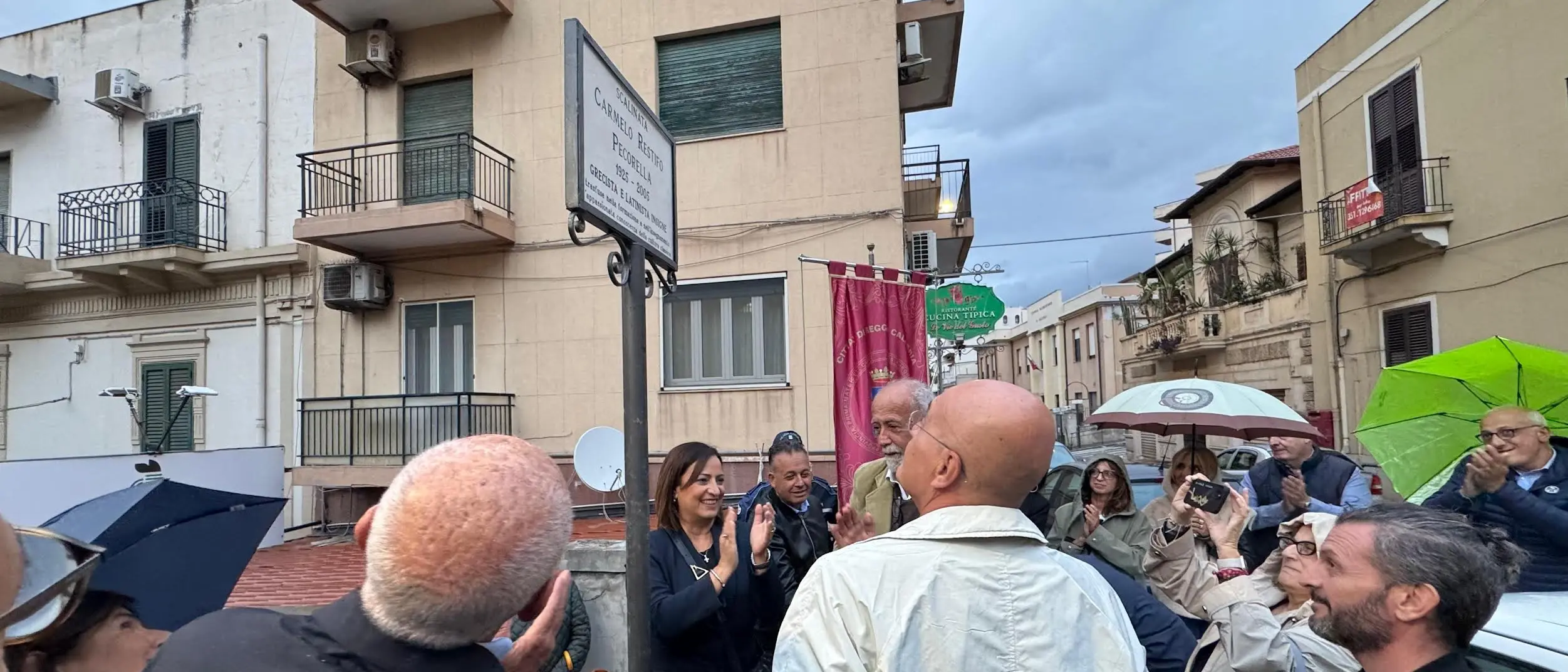 Reggio,\u00A0una scalinata intitolata a Carmelo Restifo Pecorella\n