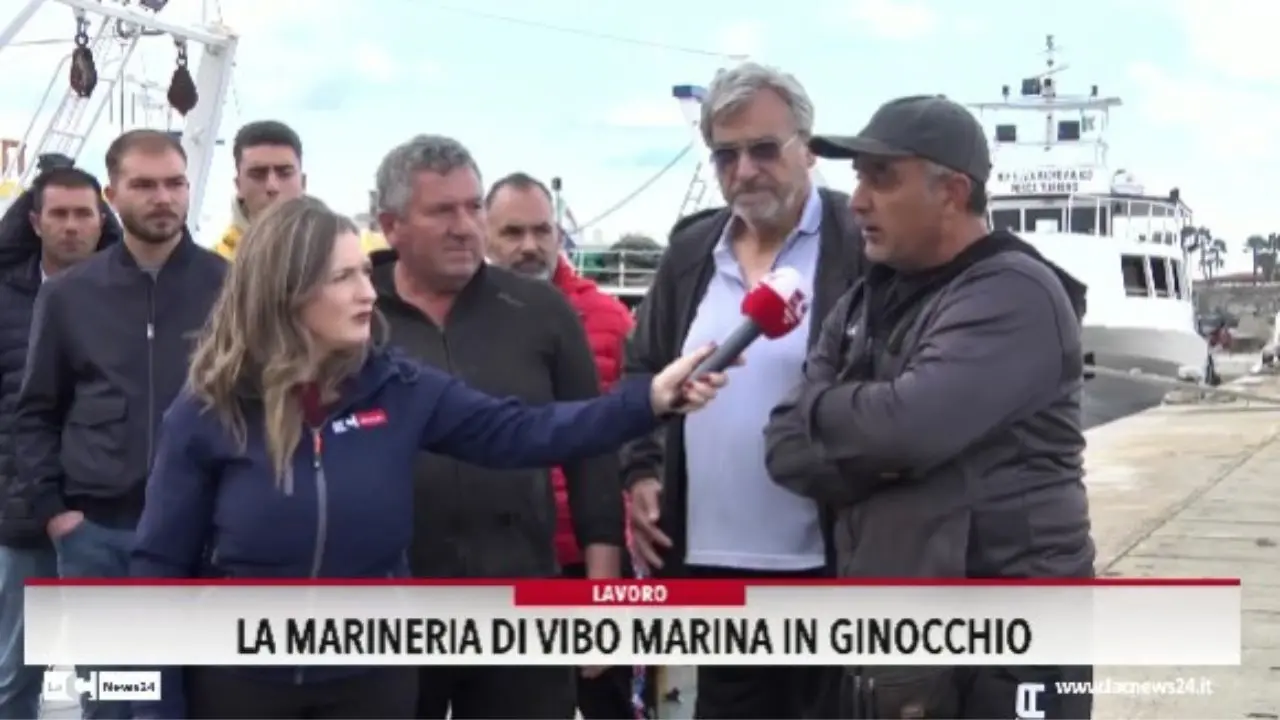 La marineria di Vibo Marina in ginocchio