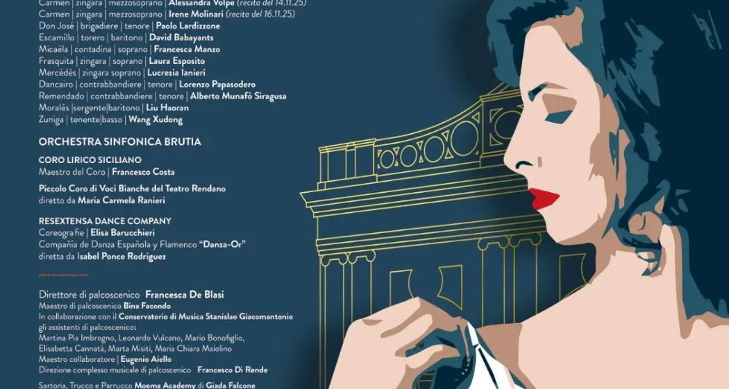 Il Teatro Rendano celebra i 150 anni di Carmen e di Georges Bizet: un doppio appuntamento con la passione e la tradizione operistica\n