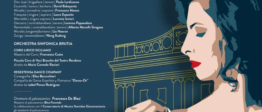 Il Teatro Rendano celebra i 150 anni di Carmen e di Georges Bizet: un doppio appuntamento con la passione e la tradizione operistica\n