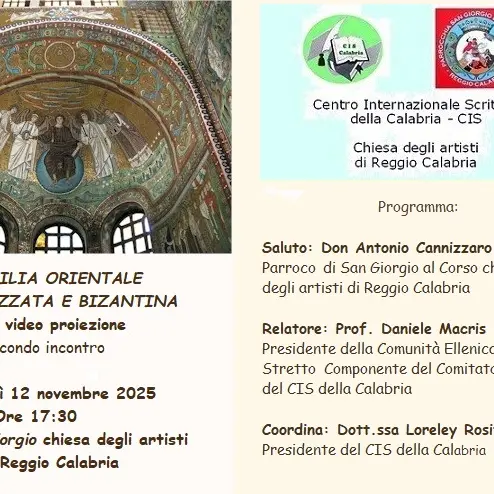 Reggio, domani la conferenza dal tema “Sicilia Orientale, ellenizzata e bizantina”\n