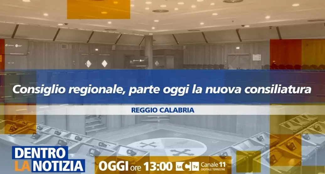 La prima del nuovo Consiglio regionale: Dentro la Notizia racconta la giornata cruciale a Reggio Calabria\n