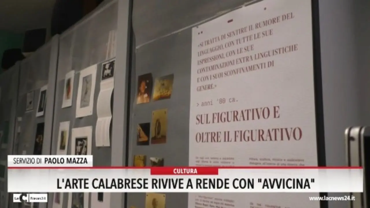 L'arte calabrese rivive a Rende con \"Avvicina\"