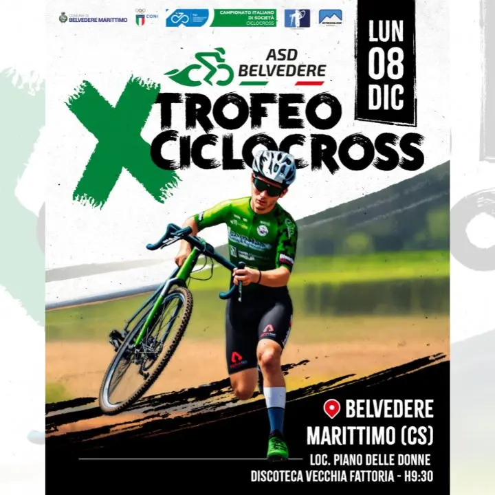 Belvedere\u00A0Marittimo, tutto pronto per la decima edizione del trofeo Ciclocross\n