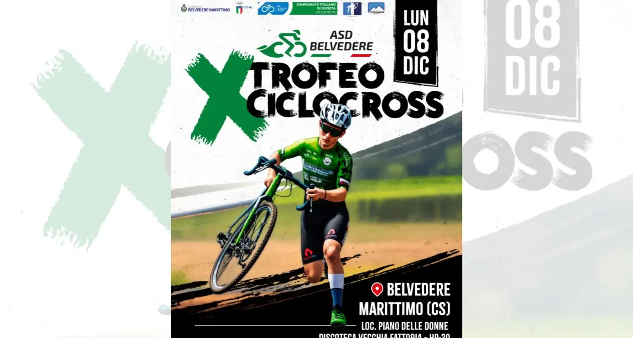 Belvedere\u00A0Marittimo, tutto pronto per la decima edizione del trofeo Ciclocross\n