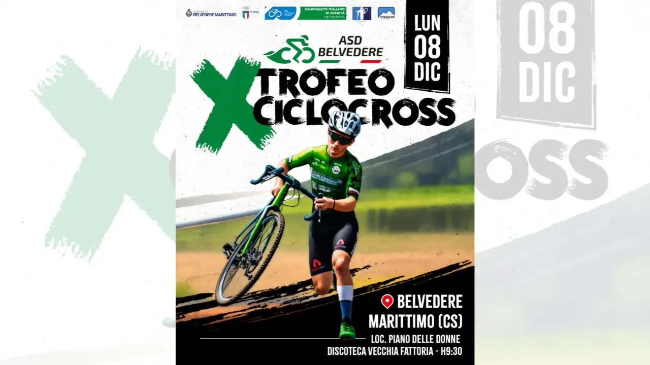 Belvedere\u00A0Marittimo, tutto pronto per la decima edizione del trofeo Ciclocross\n