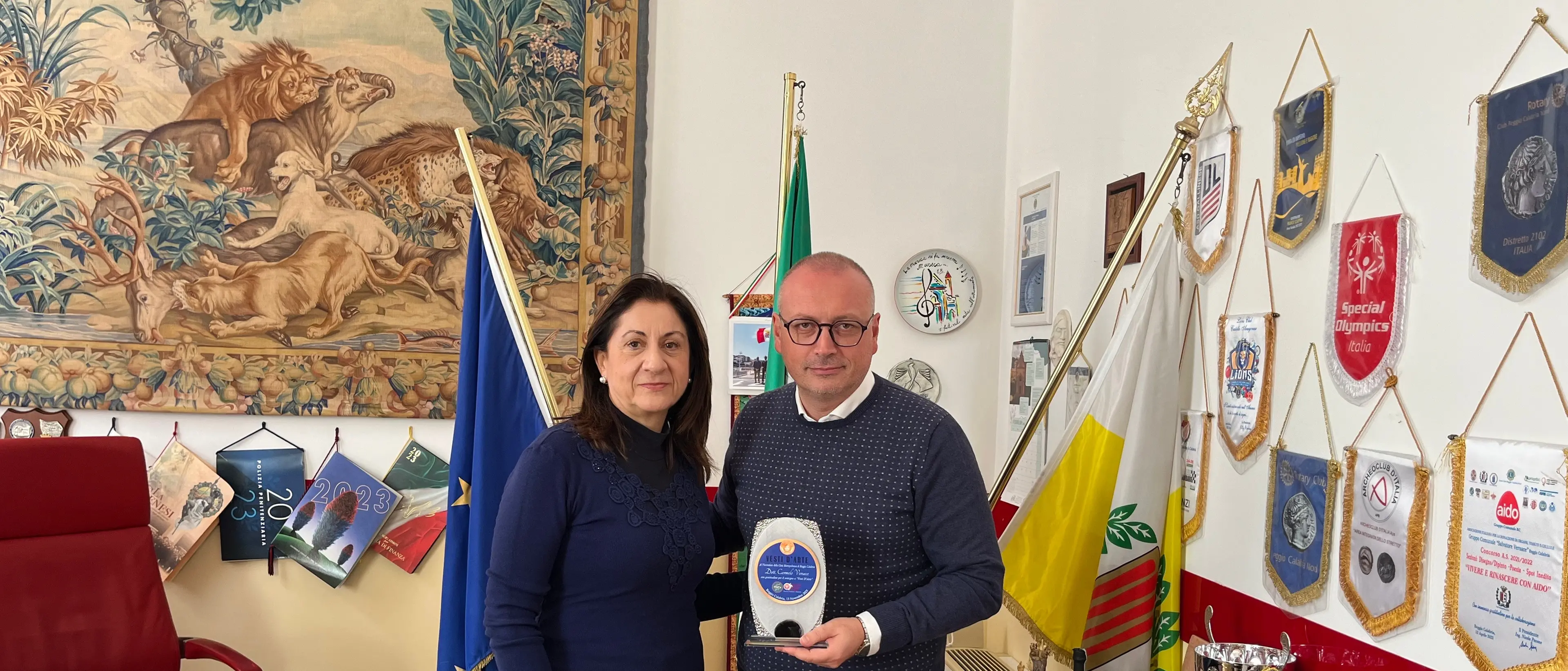 Reggio, la Città Metropolitana\u00A0aderisce a “Vesti d’Arte”: l’abbraccio tra Italia e Polonia nel nome di Versace\n