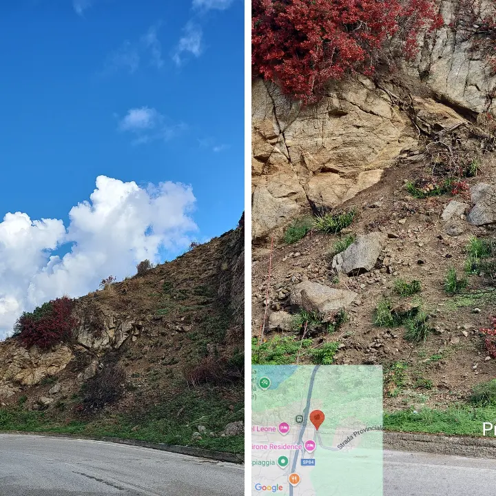 Zambrone, la minoranza presenta un’interrogazione sul pericolo di caduta massi al belvedere: «Serve più manutenzione»