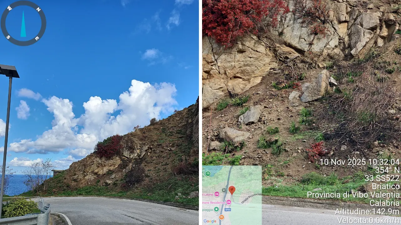 Zambrone, la minoranza presenta un’interrogazione sul pericolo di caduta massi al belvedere: «Serve più manutenzione»