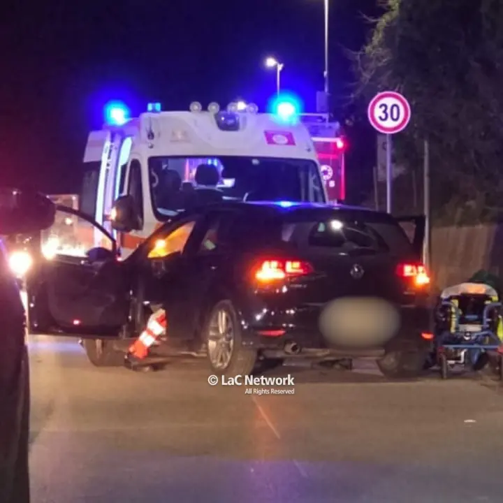 Incidente alle porte di Vibo, scontro frontale tra due auto all’altezza del cantiere del nuovo ospedale