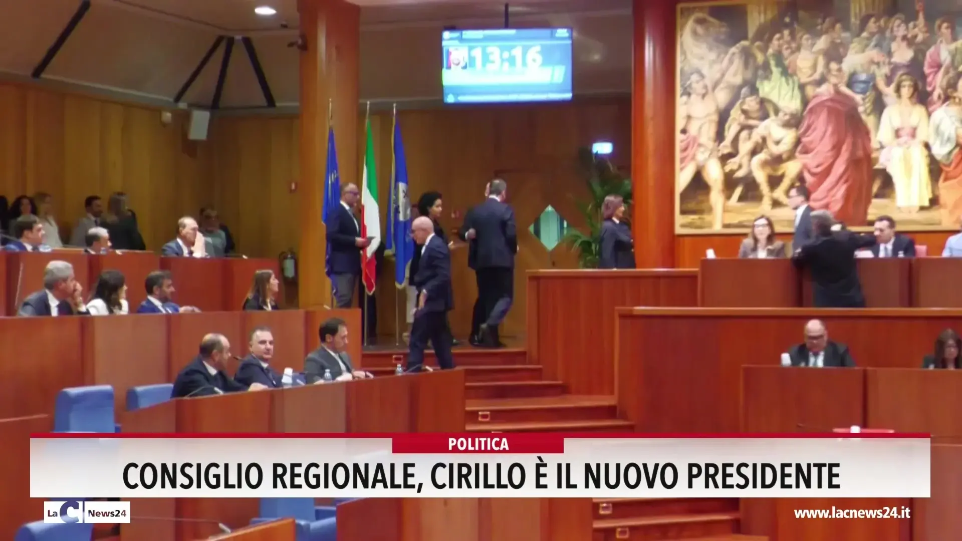 Consiglio Regionale, Cirillo è il nuovo Presidente