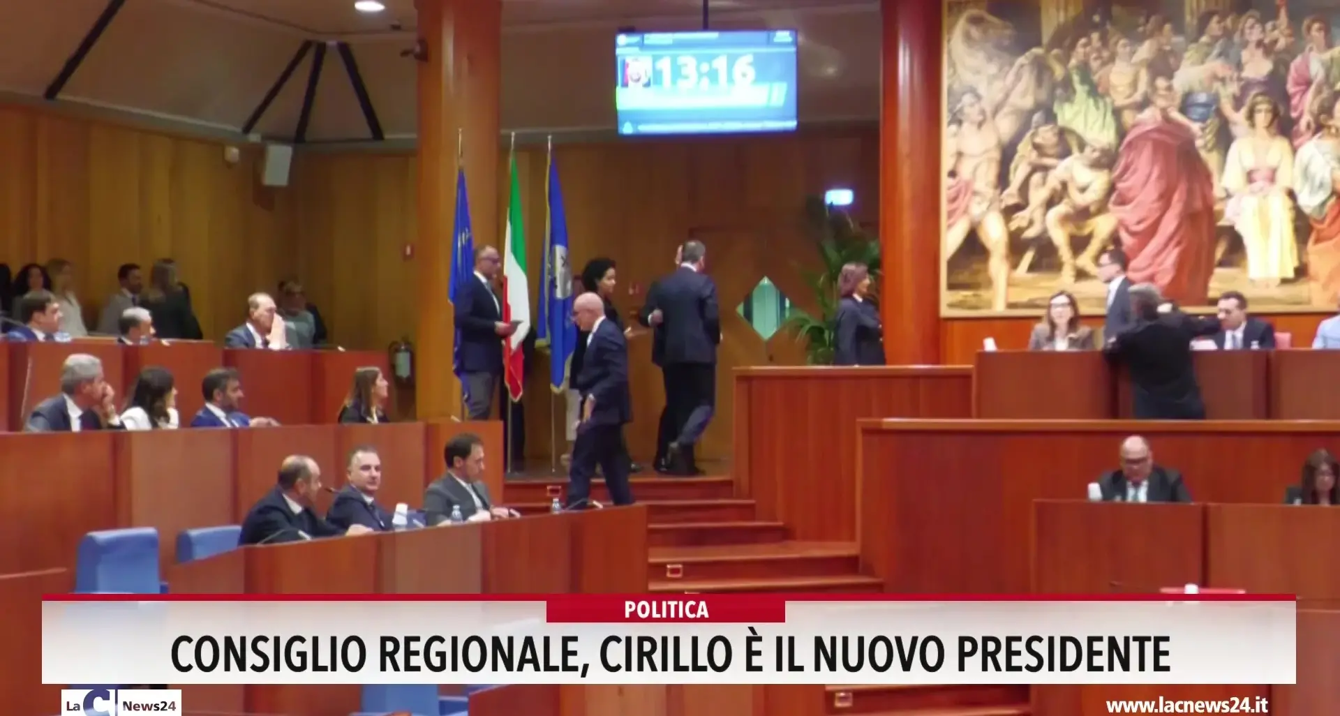 Consiglio Regionale, Cirillo è il nuovo Presidente