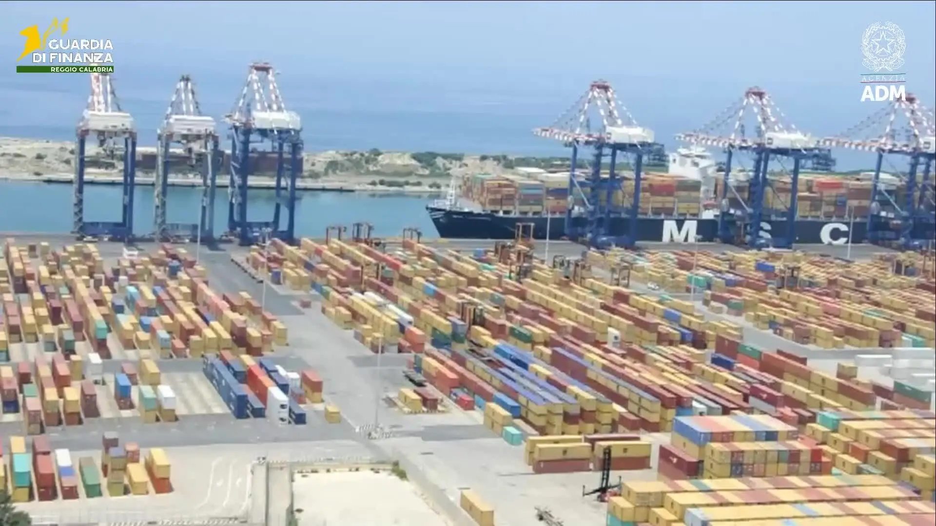 Sequestro coca Gioia Tauro