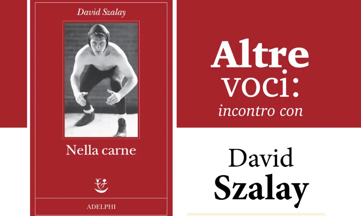 David Szalay a Cosenza dopo la vittoria al Booker Prize