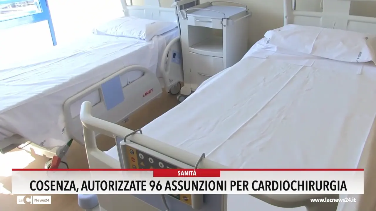 Cosenza, autorizzate 96 assunzioni per Cardiochirurgia, e Catanzaro resta a guardare