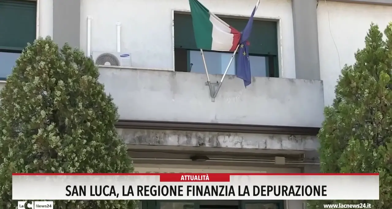San Luca, la Regione finanzia la depurazione