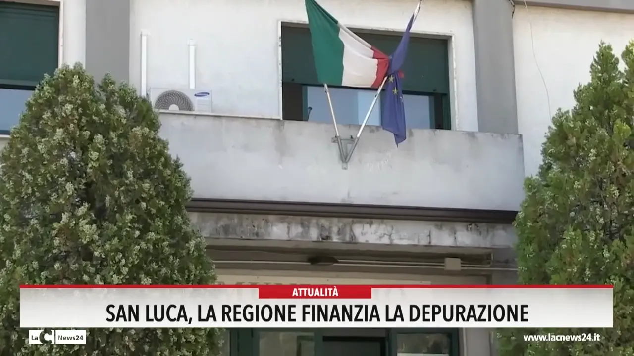 San Luca, la Regione finanzia la depurazione