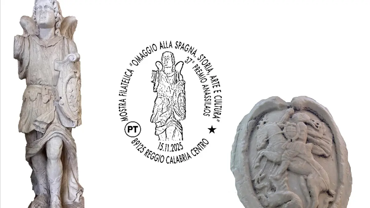 Reggio, sabato alla villetta De Nava\u00A0della\u00A0mostra\u00A0“Omaggio alla Spagna” con\u00A0annullo dedicato all’Angelo Tutelare\n