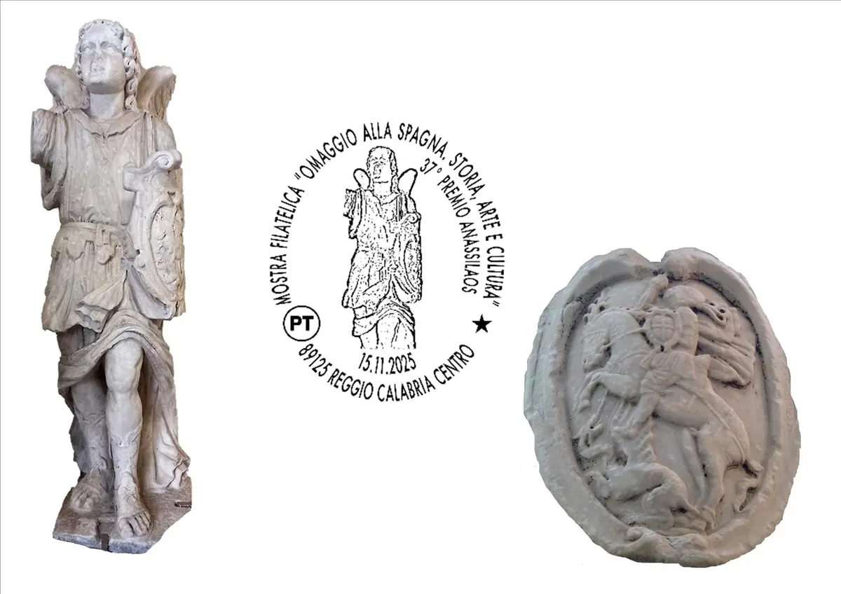 Reggio, sabato alla villetta De Nava\u00A0della\u00A0mostra\u00A0“Omaggio alla Spagna” con\u00A0annullo dedicato all’Angelo Tutelare\n