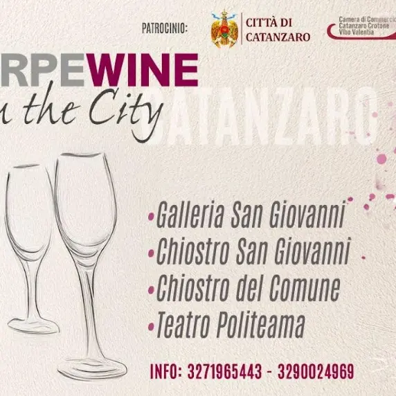 Vino, musica e degustazioni: a Catanzaro tutto pronto per CarpeWine in the city\n