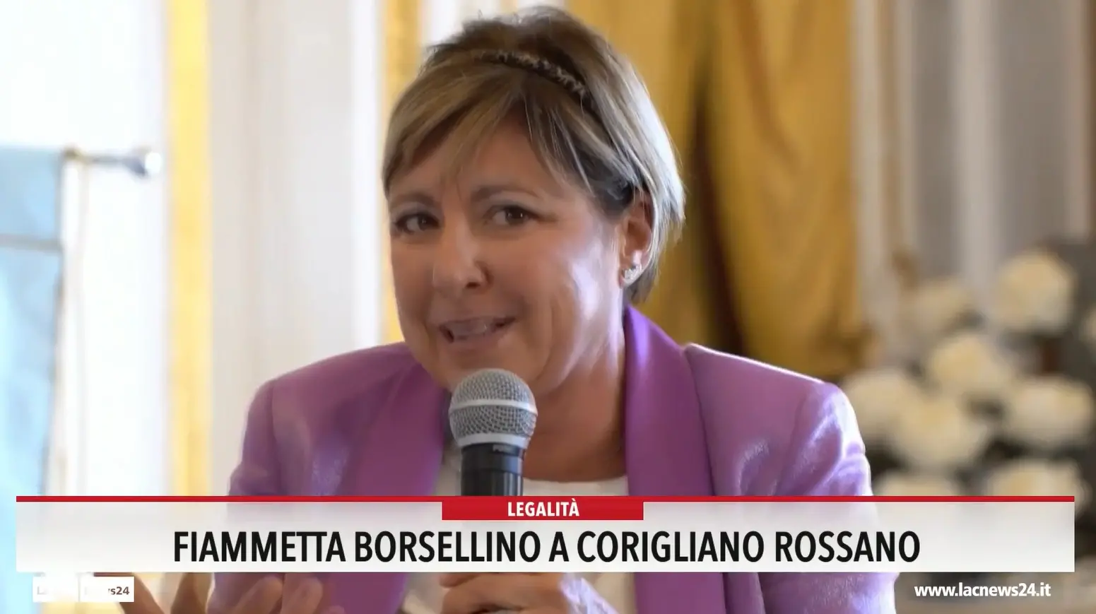 Fiammetta Borsellino a Corigliano Rossano