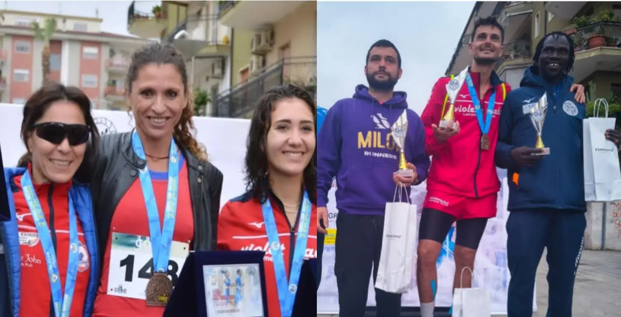 I reggini Andrea Meduri, Simona Belvedere e Isabella Cardile protagonisti della Half Marathon di Calabria 2025\n