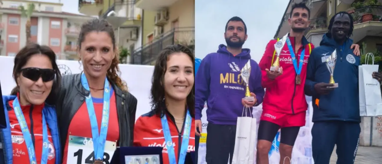 I reggini Andrea Meduri, Simona Belvedere e Isabella Cardile protagonisti della Half Marathon di Calabria 2025\n
