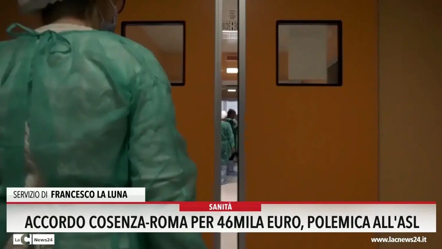 Accordo Cosenza-Roma per 46mila euro: polemica all'Asl
