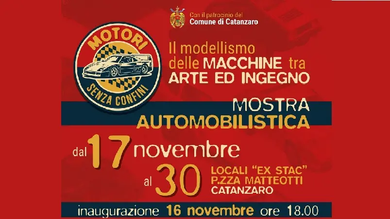 All' ex Stac la mostra di modellini \"Motori senza confini\"